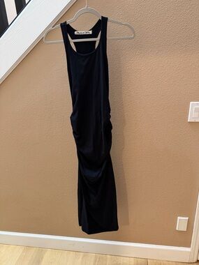 Michael Stars Black Scoop Tank Top